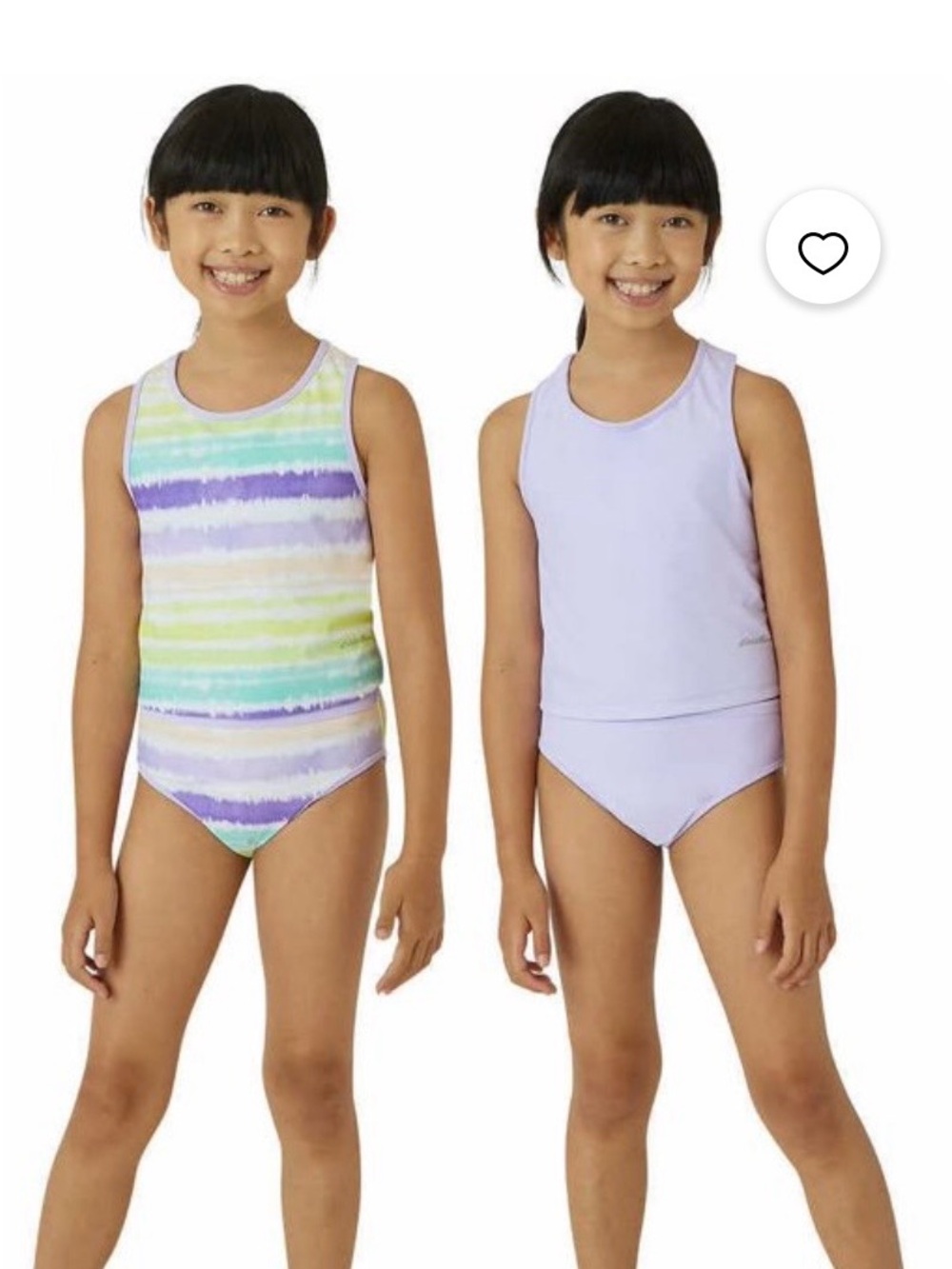 NWOT Eddie Bauer Reversible Tankini Swimsuit Size M (10/12)